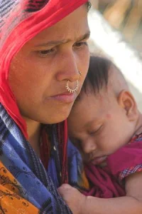 A worried mother
