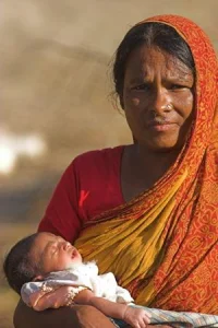 Baby born just days before